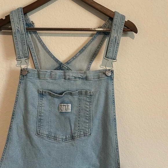 Levi Strauss Plus Size Shortall Overalls - Size 22 - Picture 5 of 11